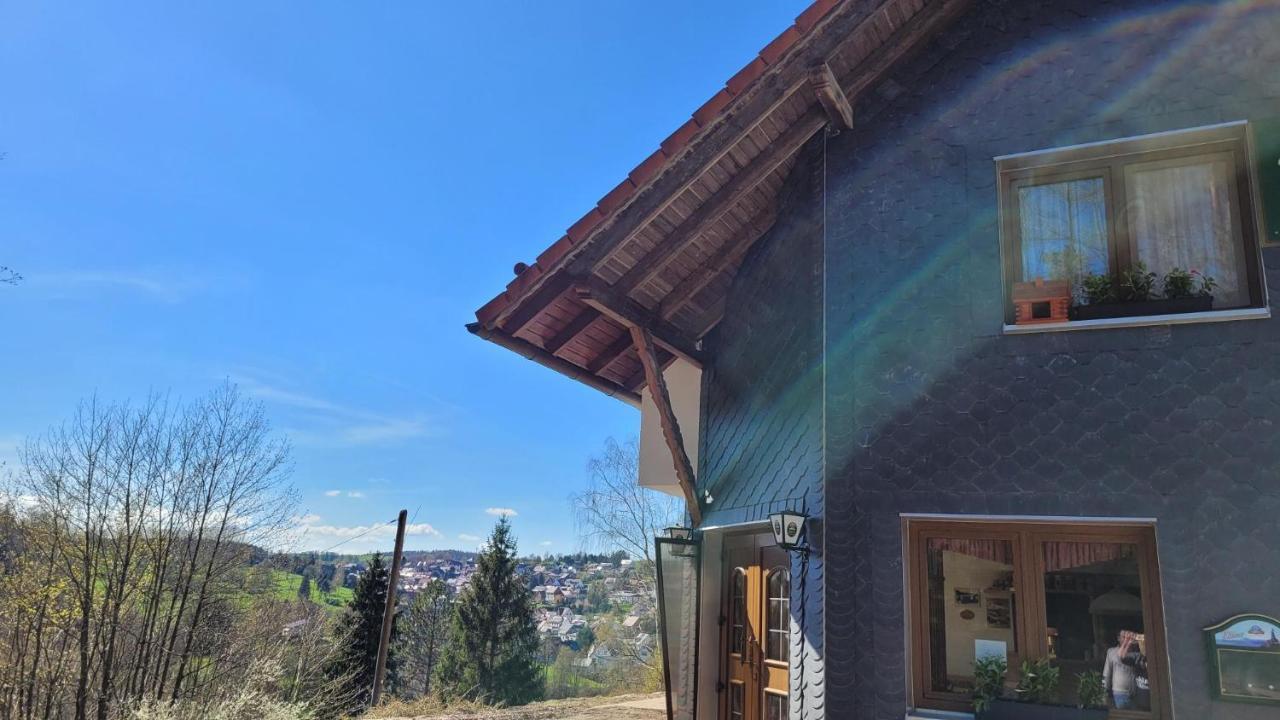 Waldpension Am Koepfchen Kurort Steinbach-Hallenberg Esterno foto